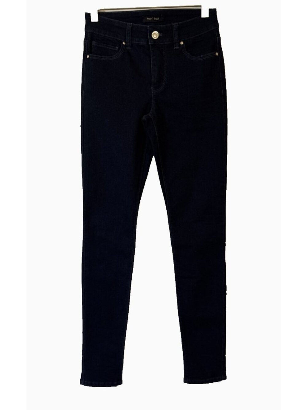 White House Black Market Skinny Leg Jeans Dark Wash Women Size 00R